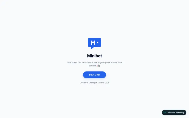 Screenshot of Minibot 8