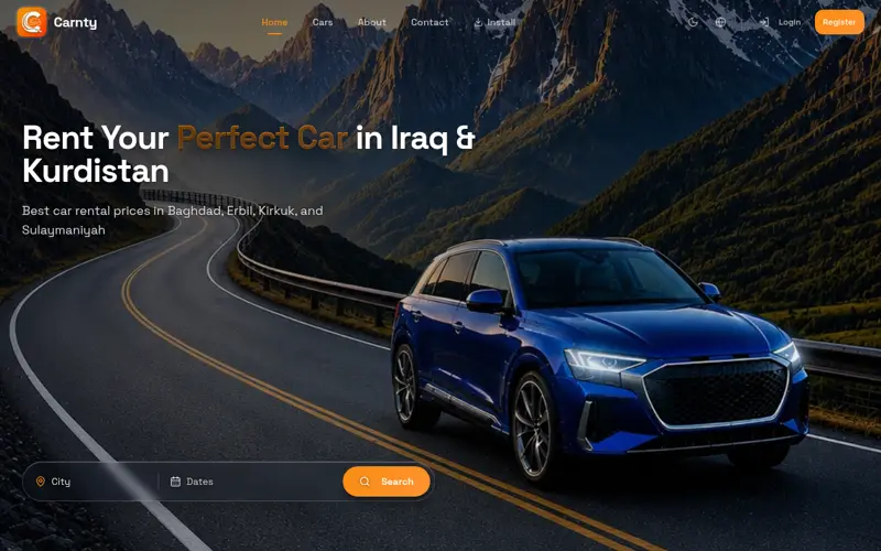 Screenshot of Carnty