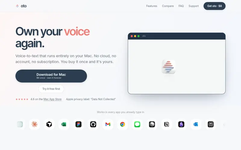 Screenshot of Tryoto