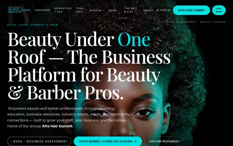 Screenshot of Beautyunderoneroof