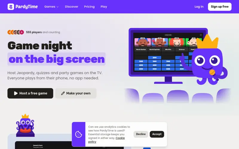 Screenshot of Squiz