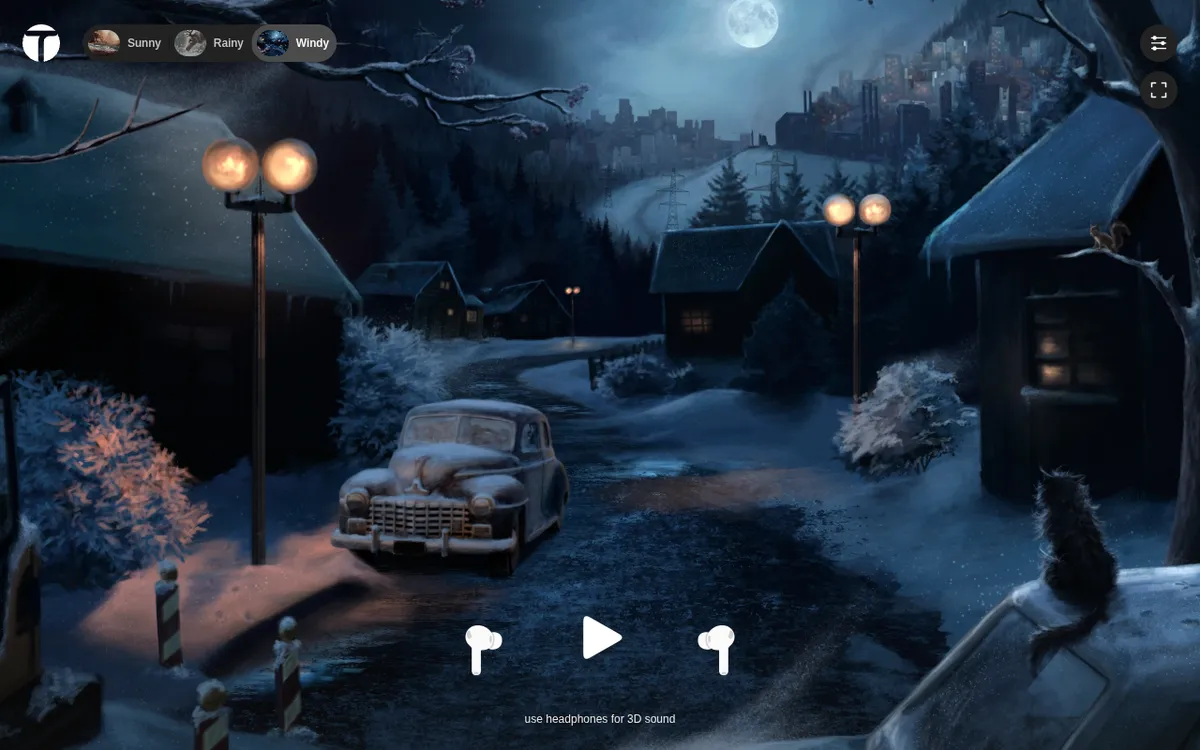 Screenshot of Windy