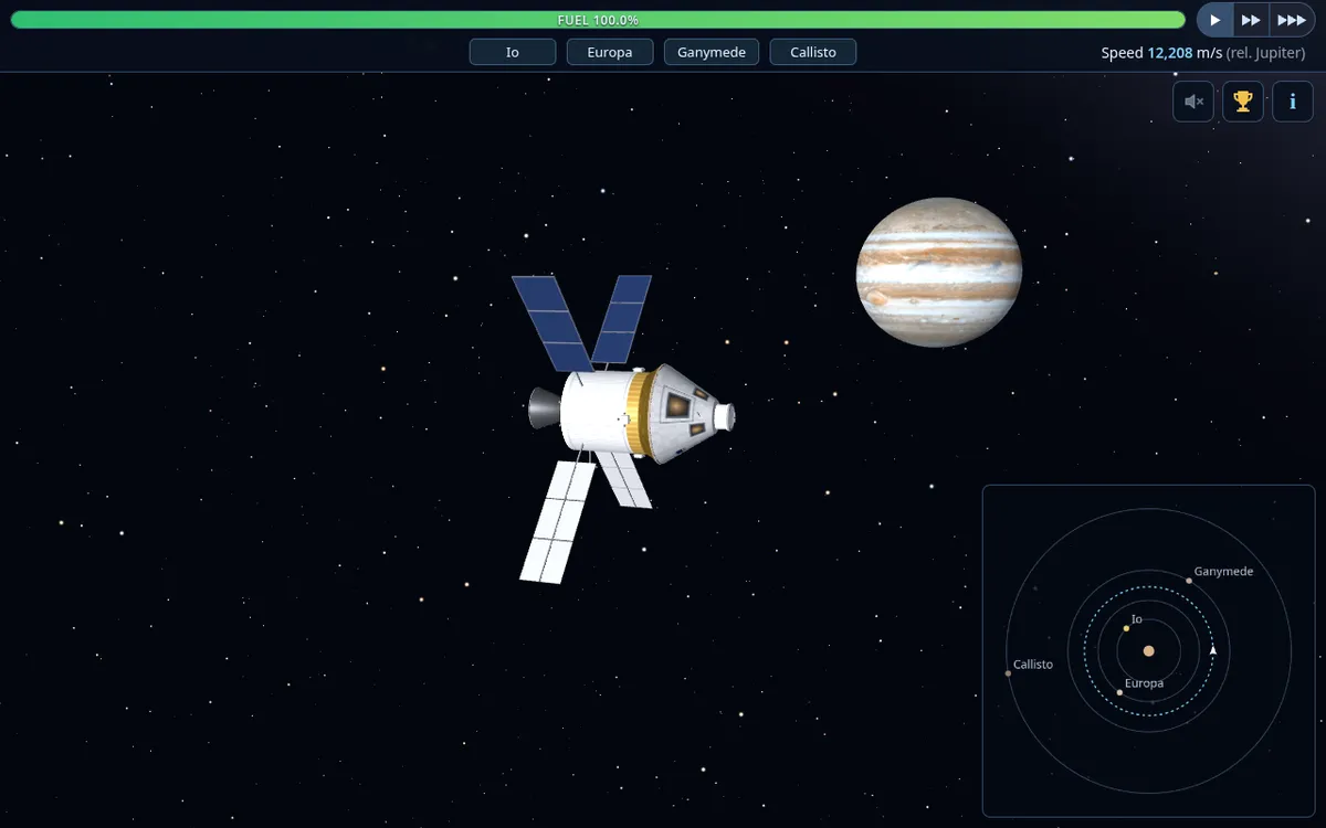 Screenshot of Operation Galileo