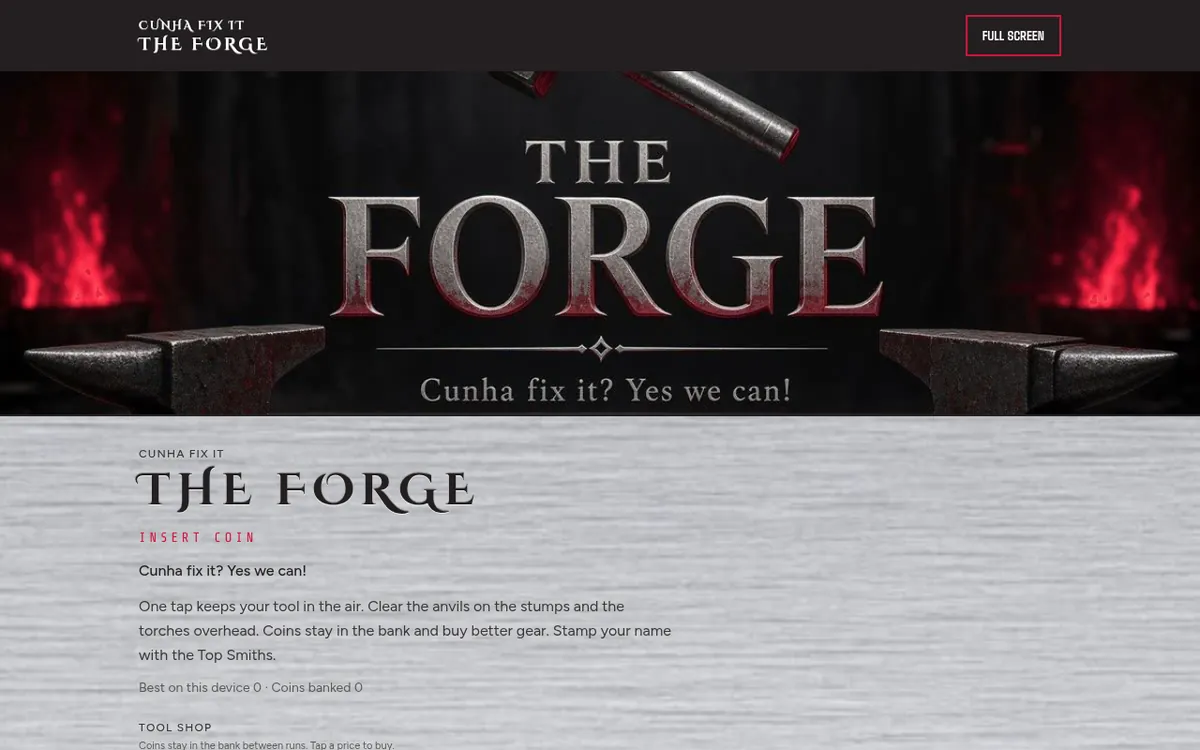 Screenshot of The Forge