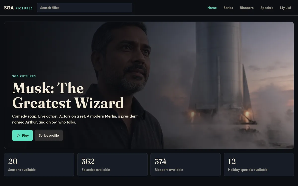 Screenshot of Musk: The Greatest Wizard