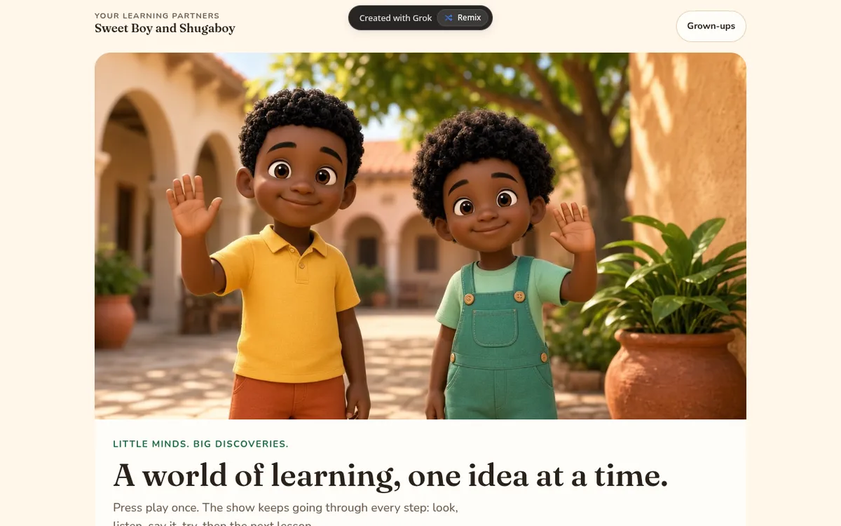 Screenshot of Your Learning Partners