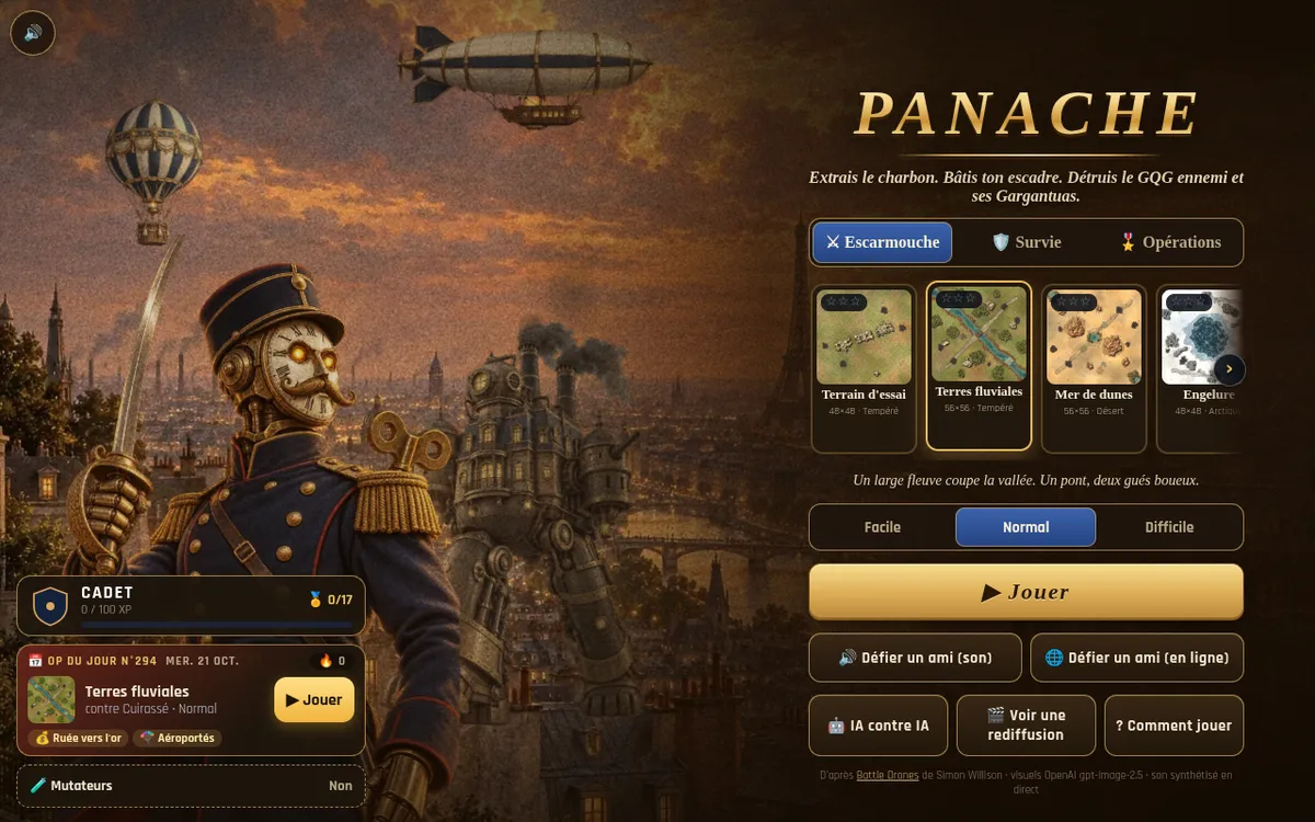 Screenshot of Panache