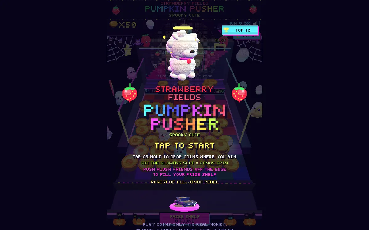 Screenshot of Pumpkin Pusher