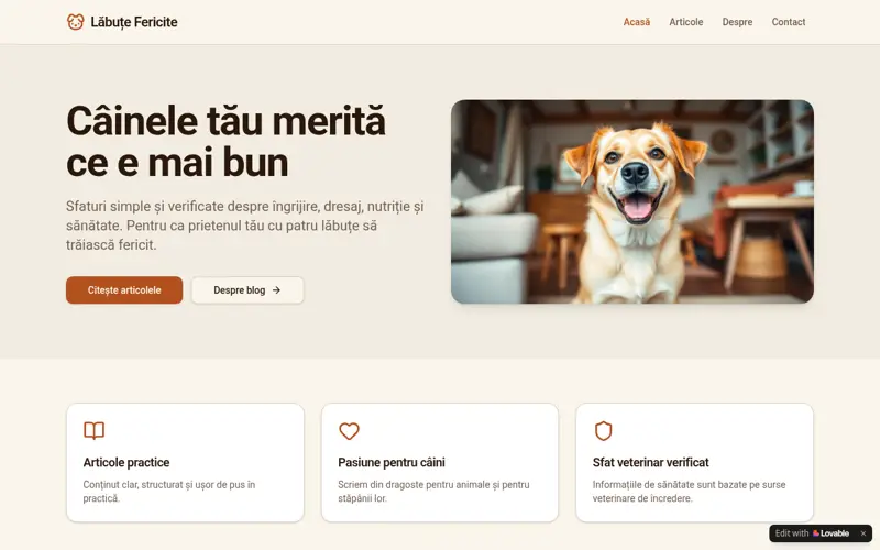 Screenshot of Dogdaysdiary