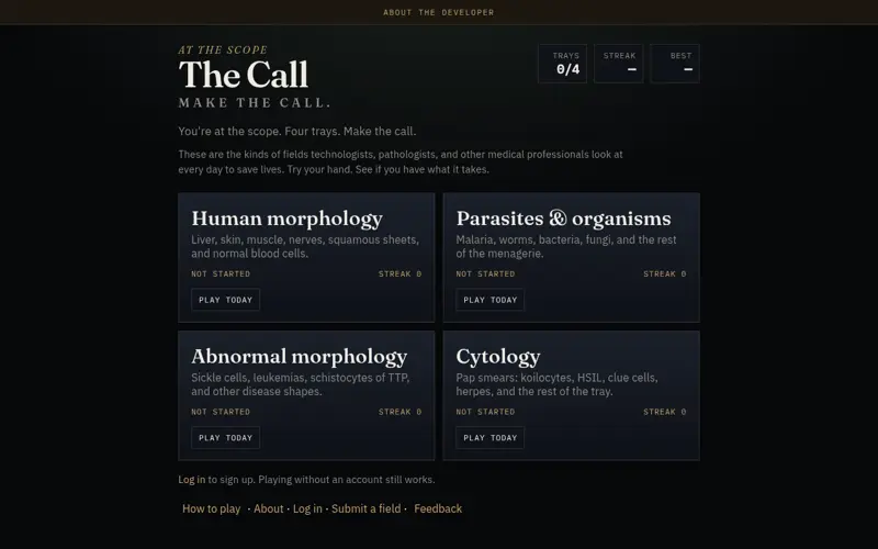 Screenshot of Scopethecall