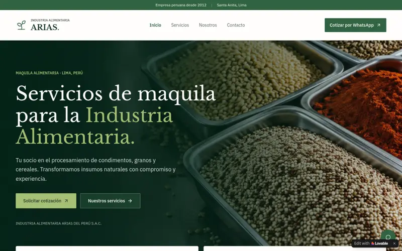 Screenshot of Food Craft Connect