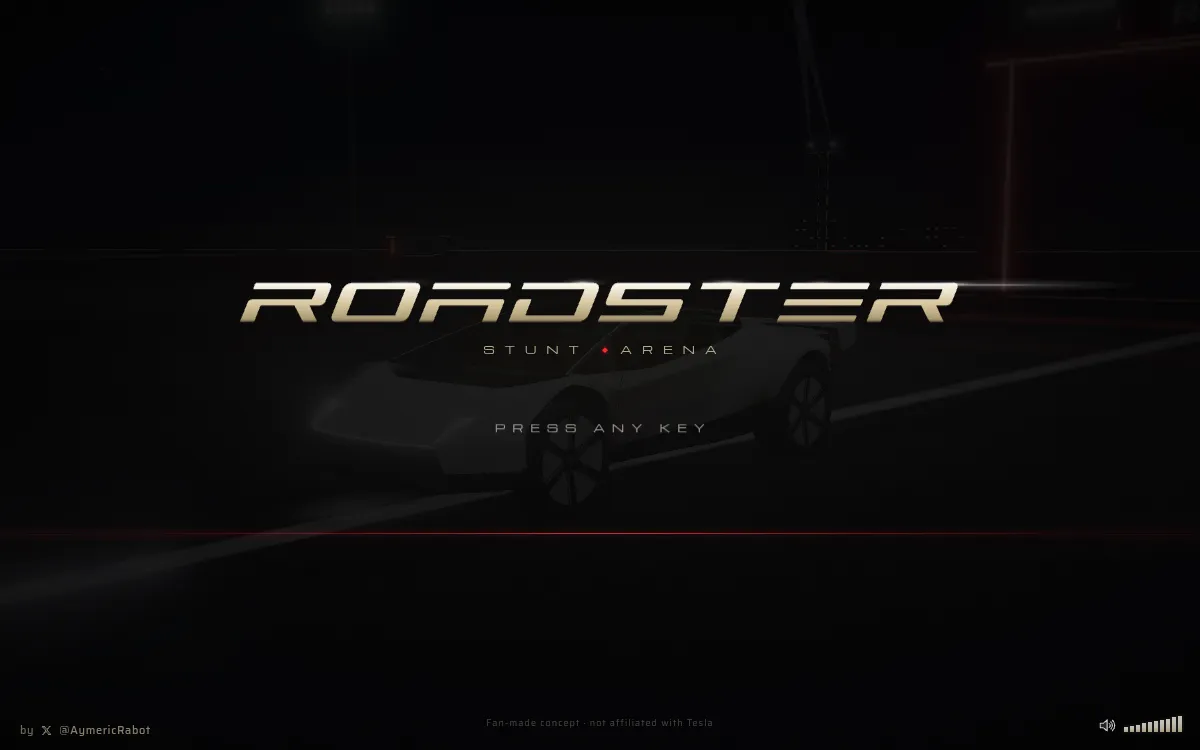 Screenshot of Roadster Stunt Arena