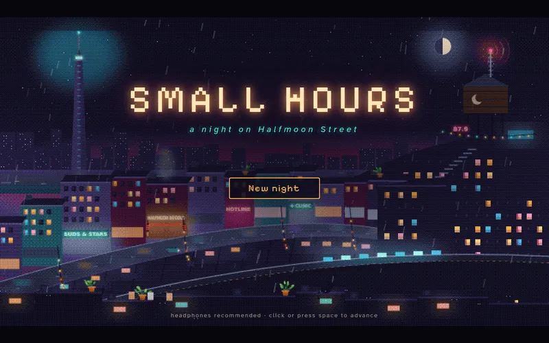 Screenshot of Small Hours